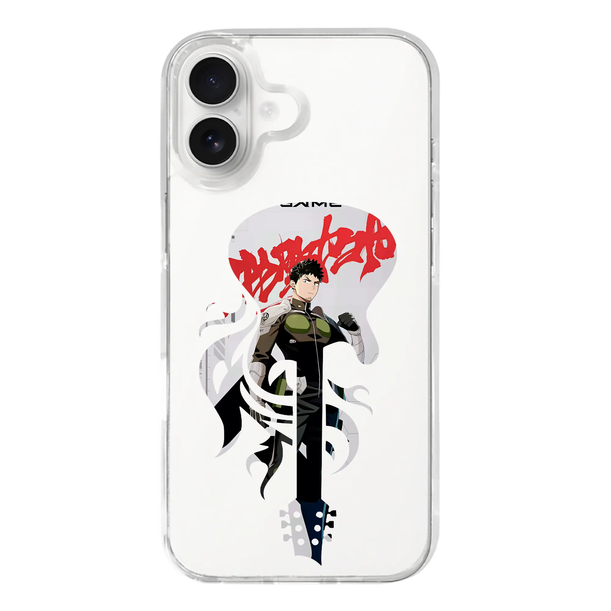 怪獣8号 グッズ,日比野カフカ - iPhone 17シリーズ 透明スマホケース – 薄型・耐衝撃・精密フィット保護カバー